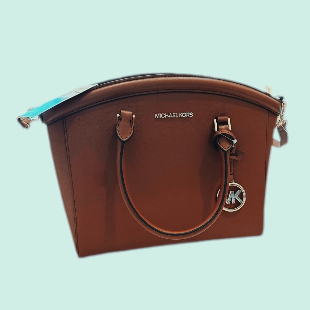 Michael Kors Brown Purse Strapped Designer Bag NEW Tags On